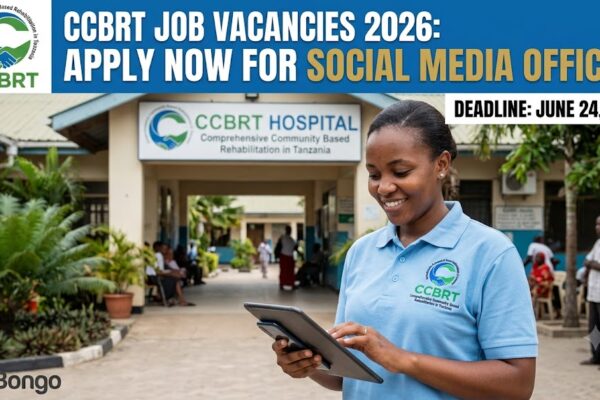 CCBRT Job Vacancies 2026 Social Media Officer Post on InfoBongo