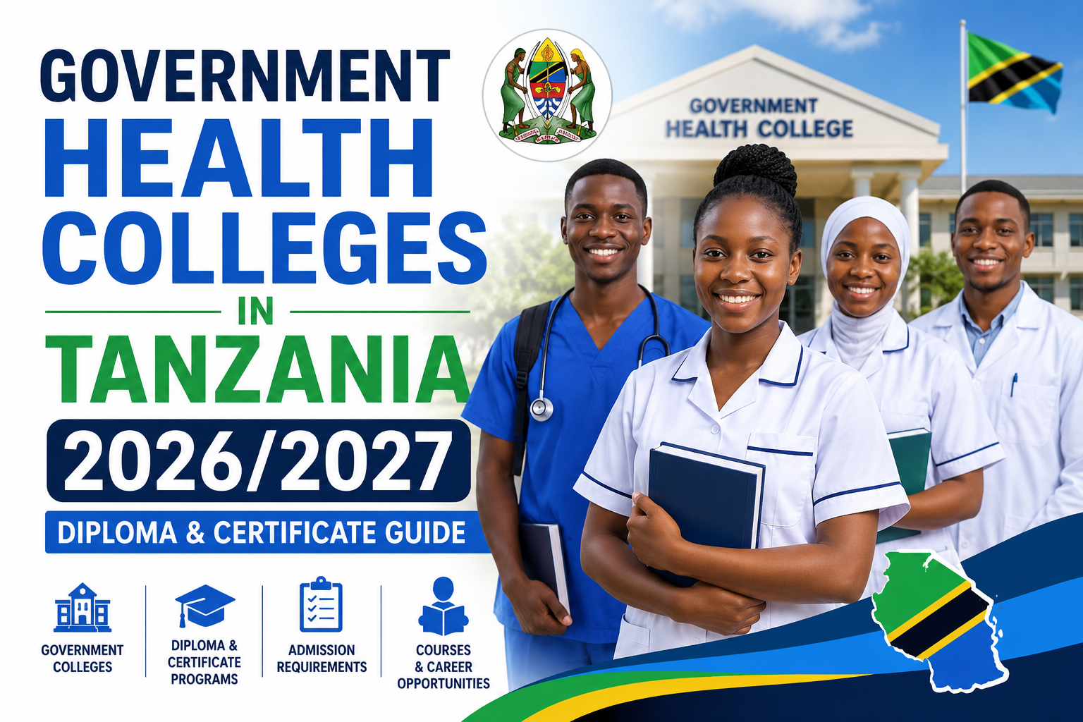 government health colleges tanzania 2026 2027 guide