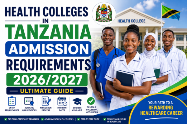 health colleges tanzania admission requirements 2026 2027 ultimate guide