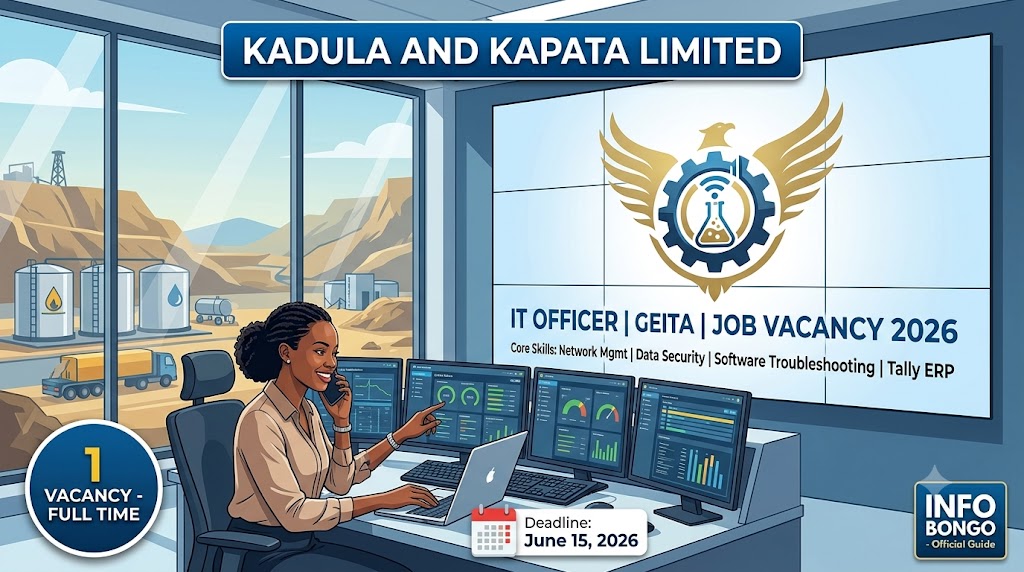 kadula and kapata limited job vacancy geita it officer infobongo