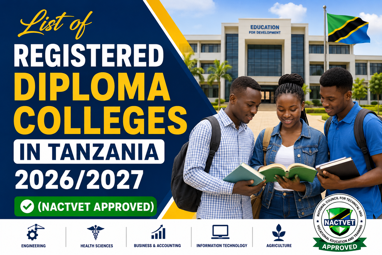 registered diploma colleges in tanzania